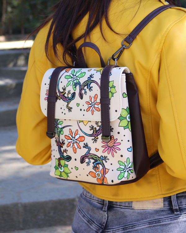 mumka-Bolso-mujer-Mochila Lagartos