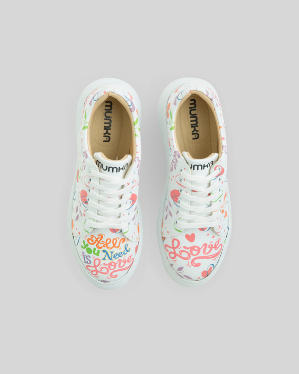 mumka-Calzado-mujer-Zapatillas All You Need is Love