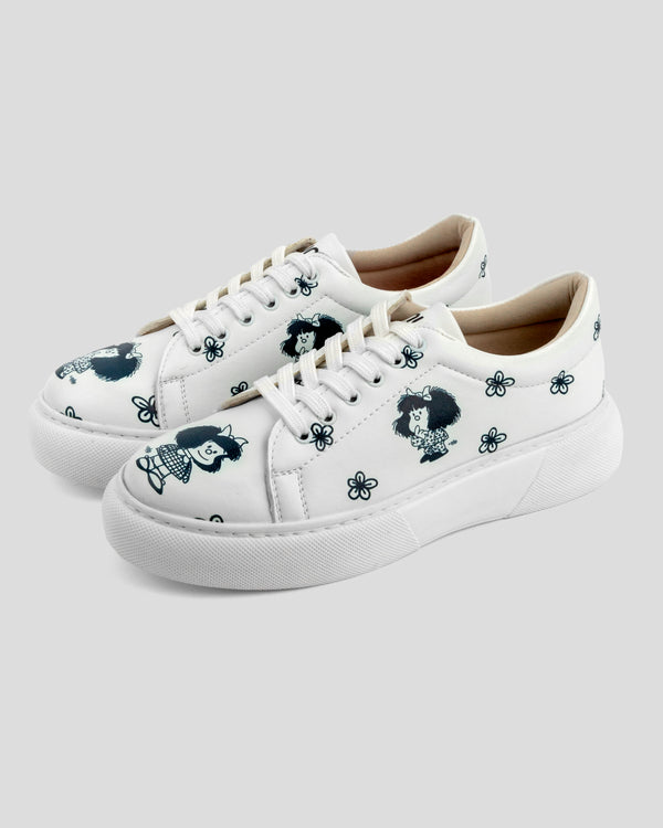 mumka-Calzado-mujer-Zapatillas con plataforma de Mafalda en Pijama