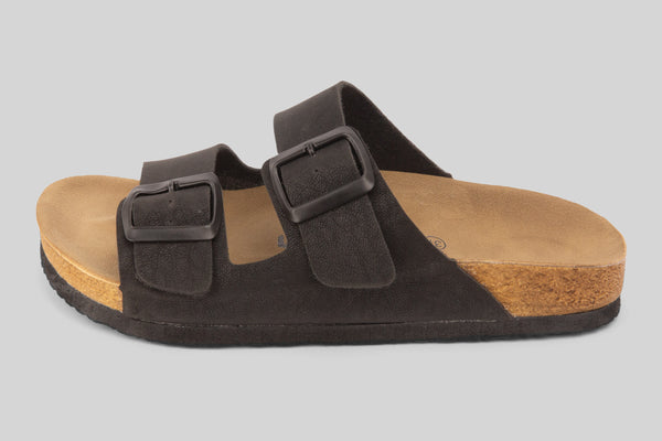 mumka-Calzado-mujer-Sandalias Correa Negro Textura