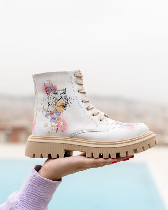 mumka-Calzado-mujer-Botas Cat Look